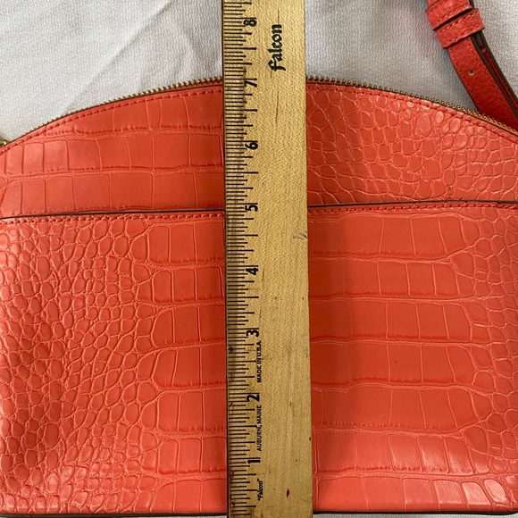Anne Klein Coral Crossbody With Gold Chain - Picture 8 of 8